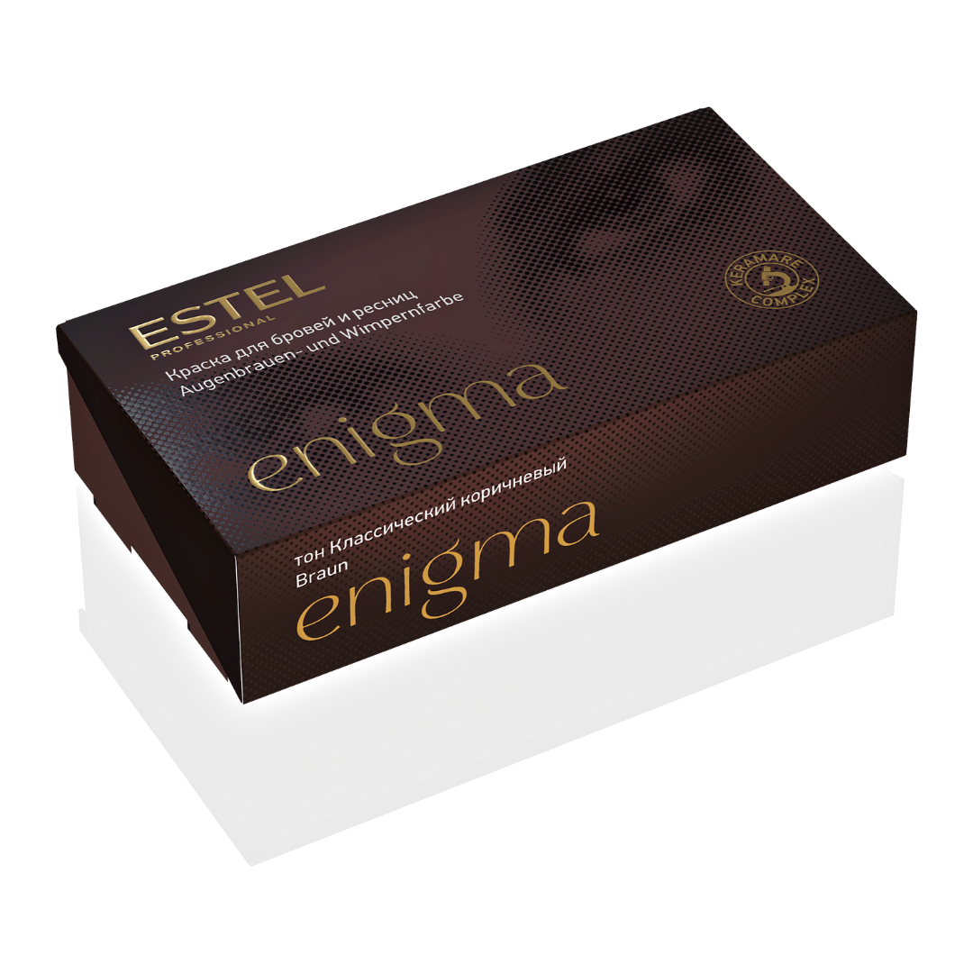 Tinte Para Cejas Y Pestañas Enigma Marrón Clasico