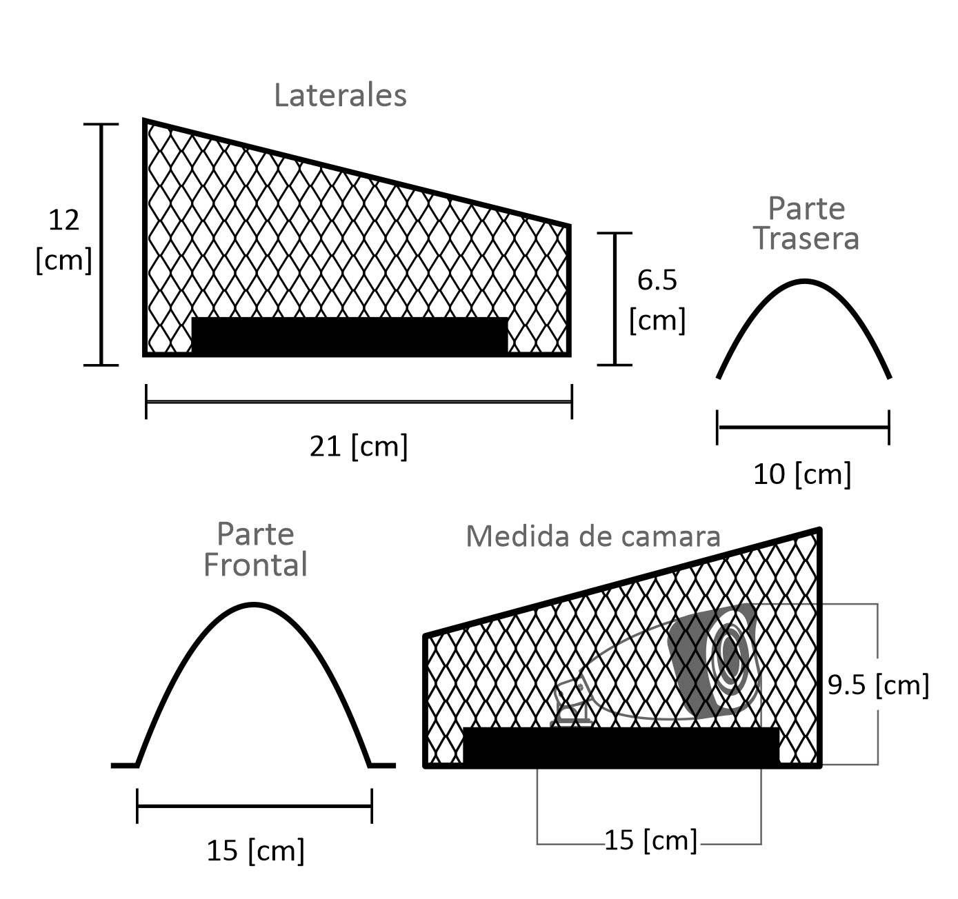 Protección Antivandálica Tipo Cono Para Cámara De Vigilancia LINES