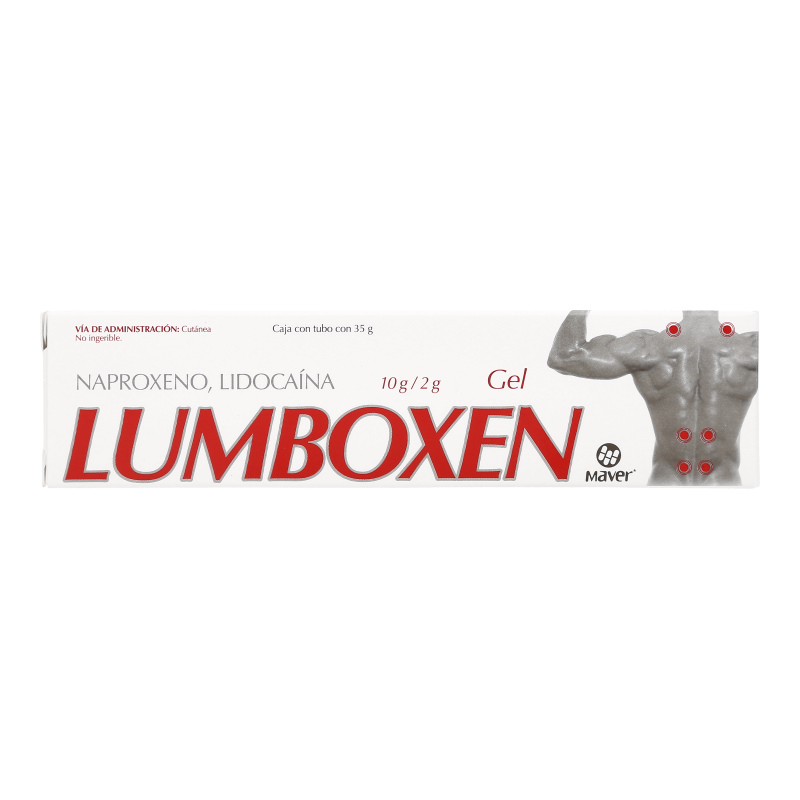 Lumboxen Gel para golpes, torceduras y dolor