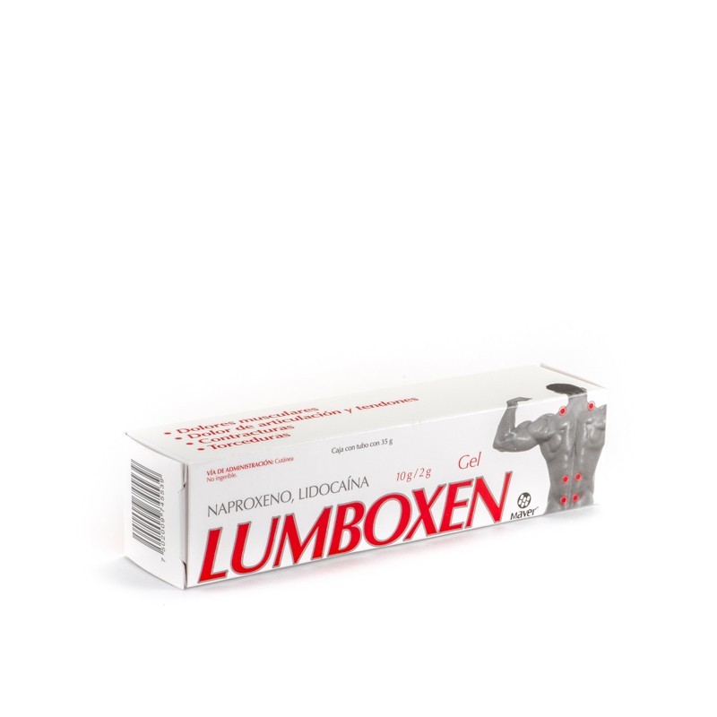 Lumboxen Gel para golpes, torceduras y dolor