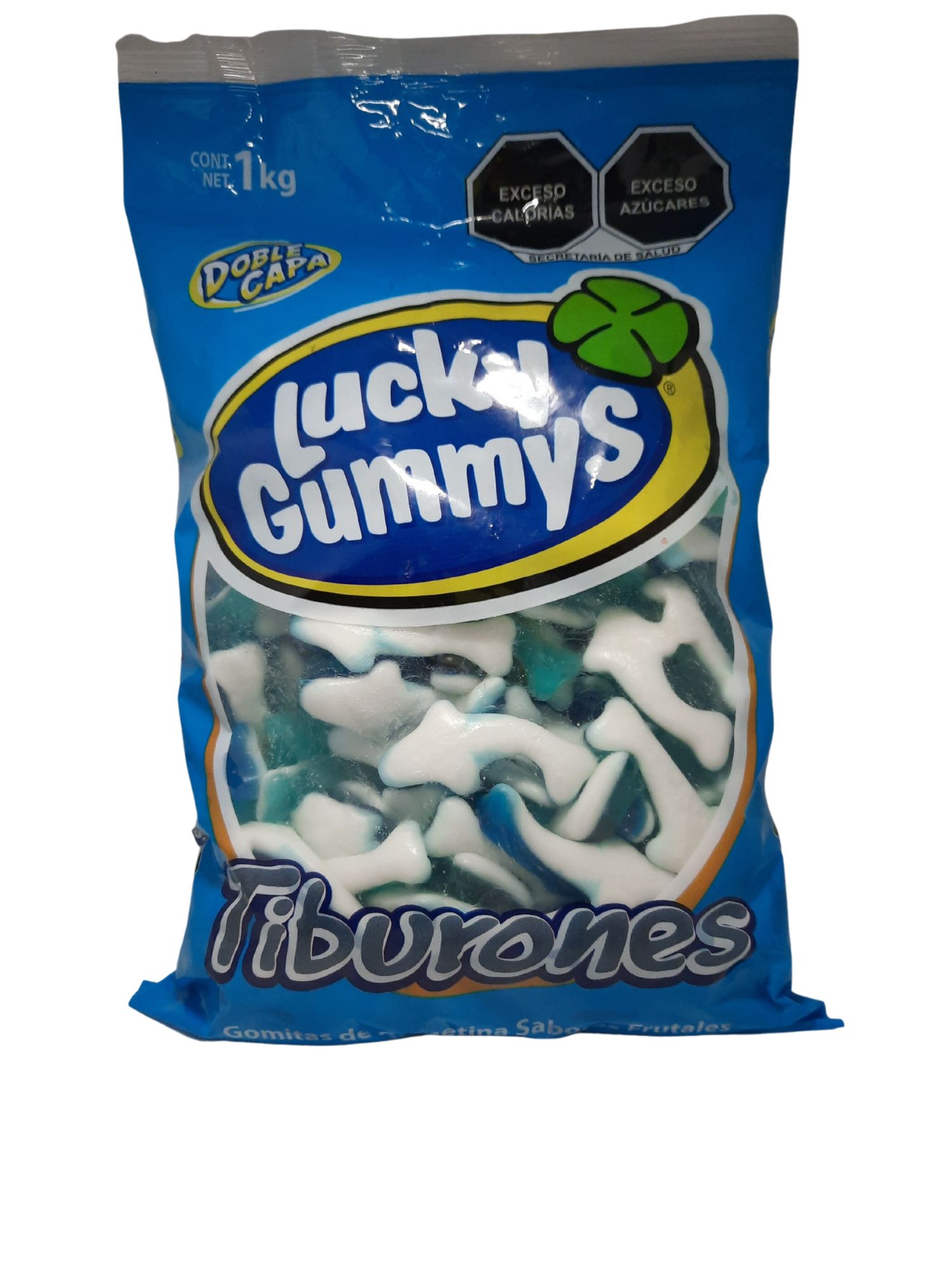 Gomitas Lucki Gummys Tiburones 1 Kg