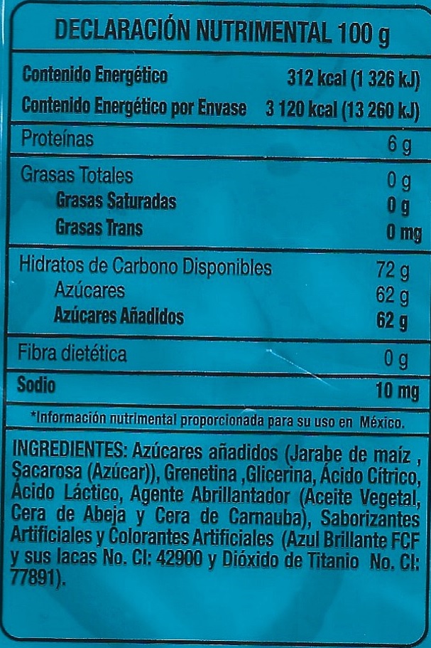 Gomitas Lucki Gummys Tiburones 1 Kg