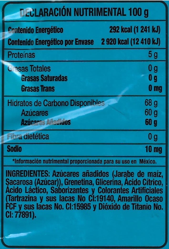Gomitas Lucki Gummys Aros de Durazno 1 Kg