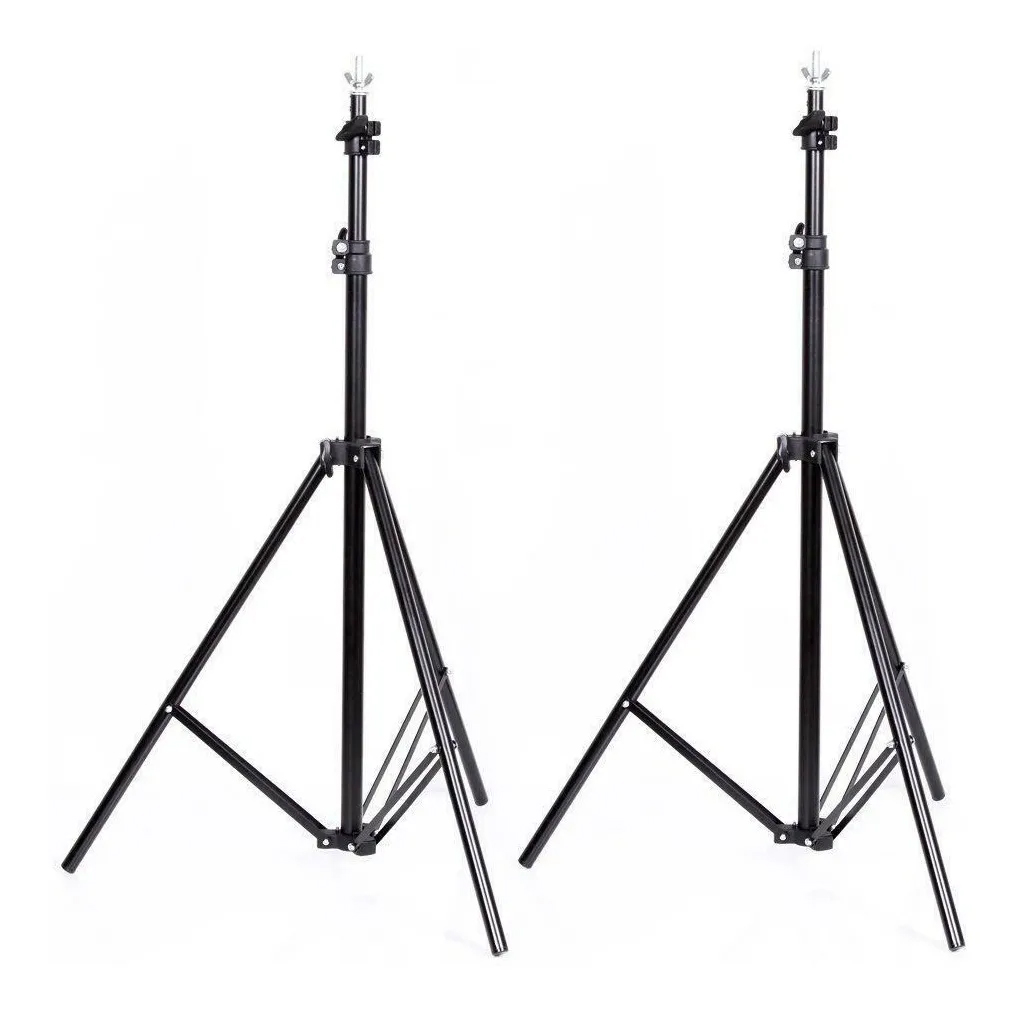 Soporte para Fondos Estudio Fotográfico Ajustable de 3 x 2 m con Sandbags