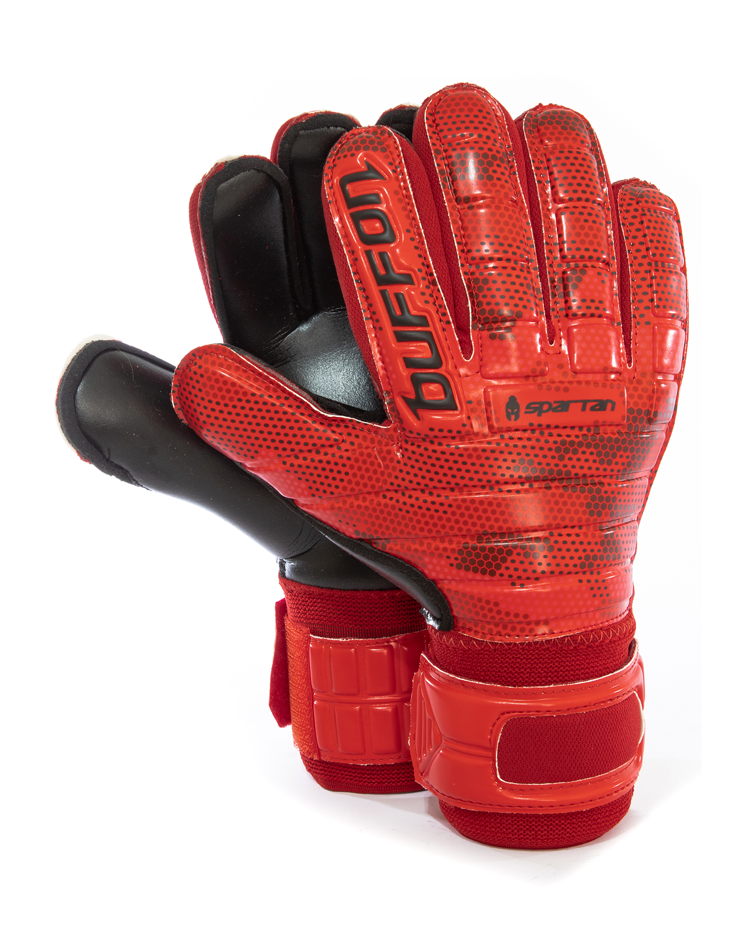 Guantes Para Portero Modelo Buffon Spartan Rojos Sin Varillas Con Envio Gratis | Mundo Arquero