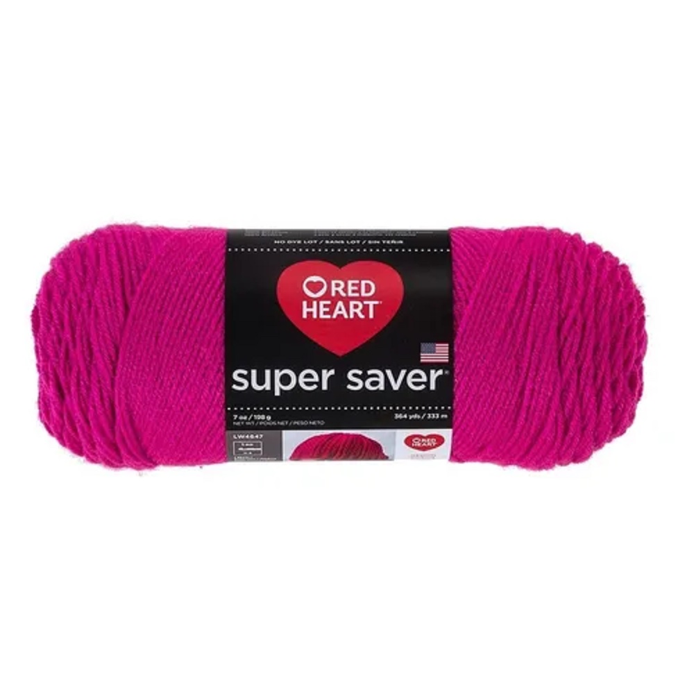 Estambre Acrílico Liso Super Saver Red Heart Coats