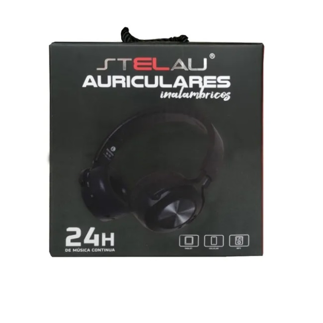 Diadema Bluetooth Stelau De 24 Horas De Duración De Batería