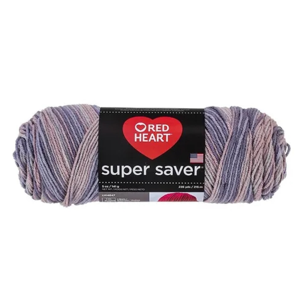 Estambre Multicolor Fleck Super Saver Red Heart Coats