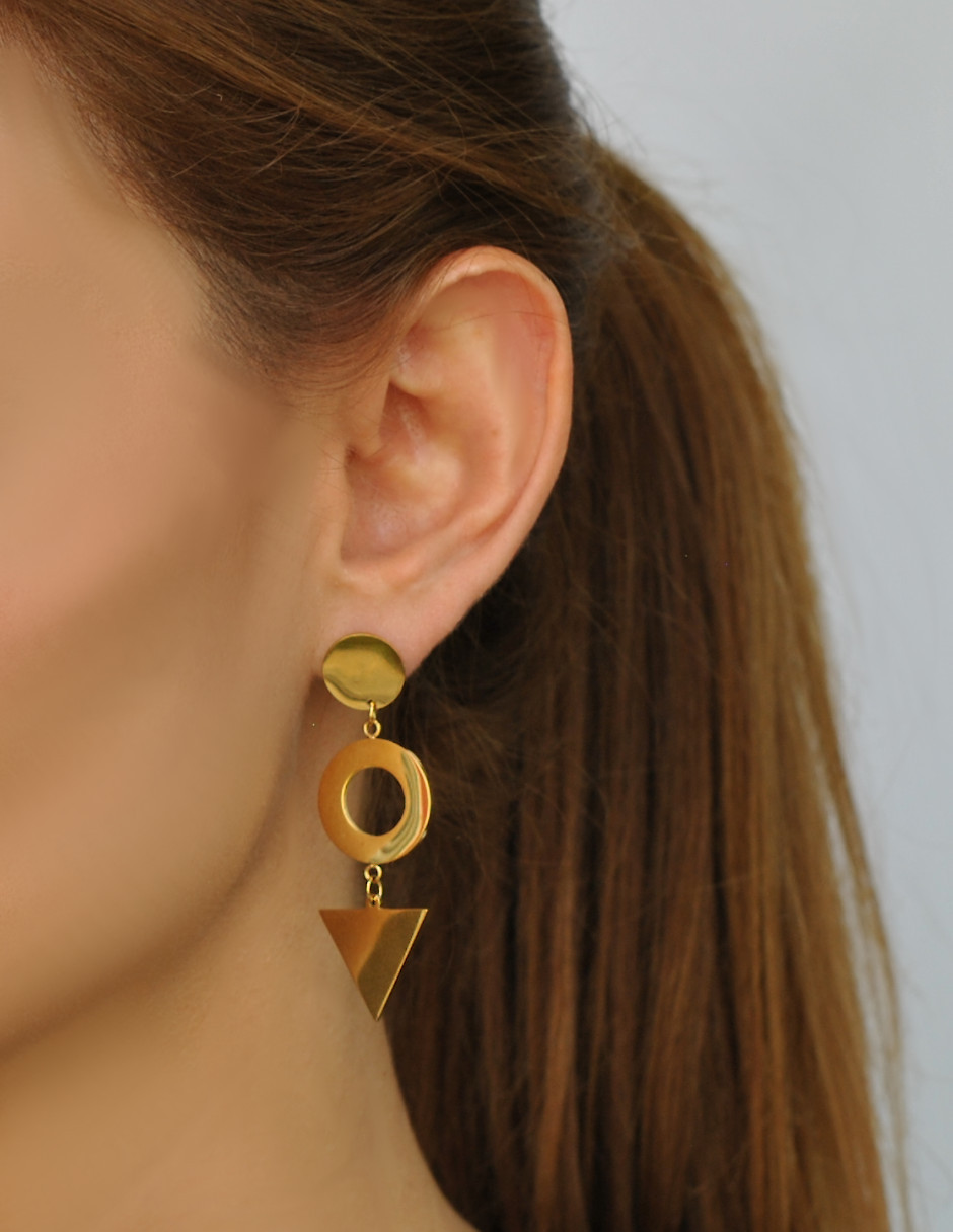 NUVI Aretes Figuras Geométricas