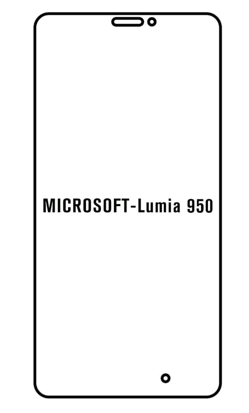 Jeco 99F Kit de Mica Hidrogel AZUL Frontal+Trasera MICROSOFT LUMIA 950