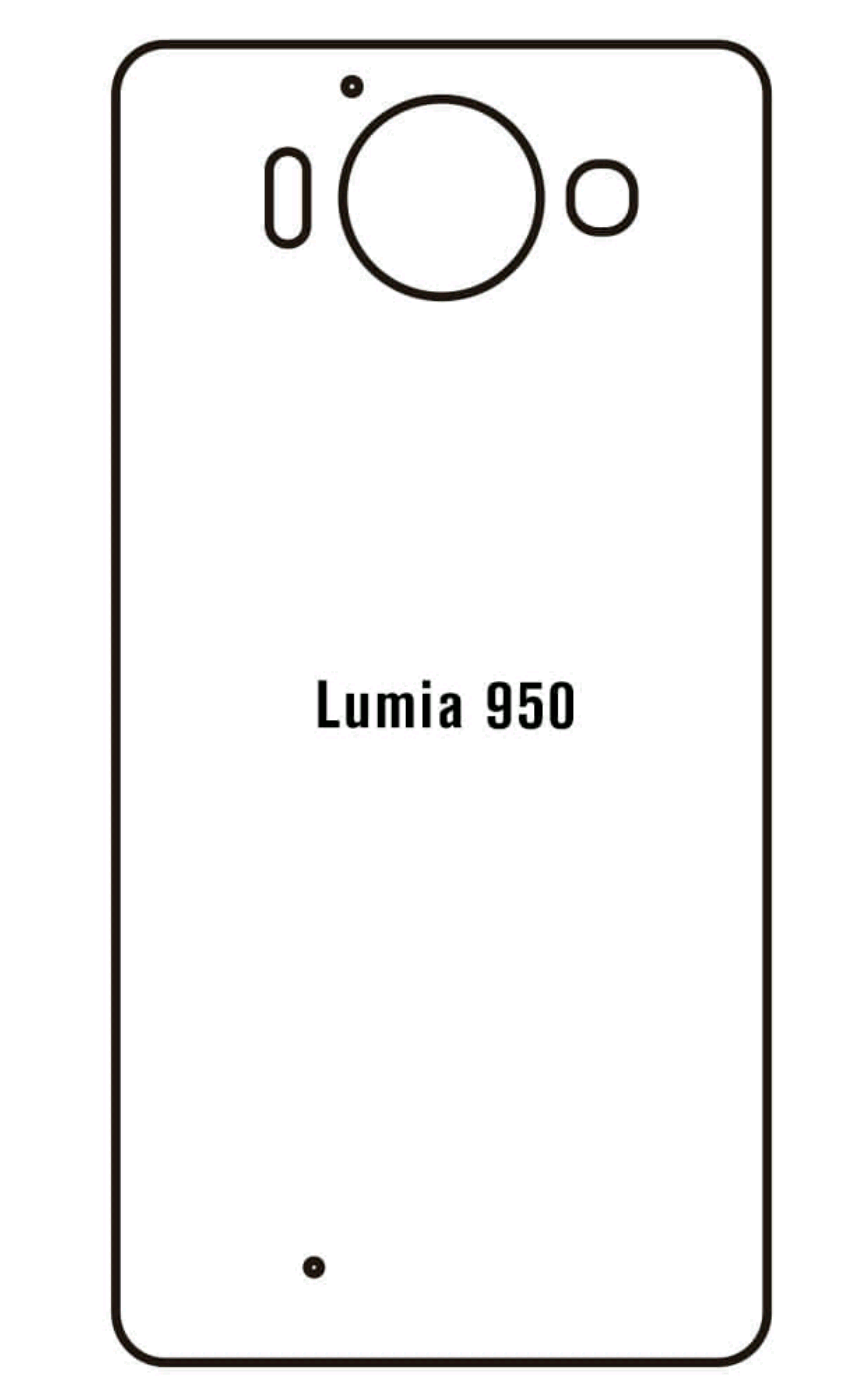 Jeco 99F Kit de Mica Hidrogel AZUL Frontal+Trasera MICROSOFT LUMIA 950