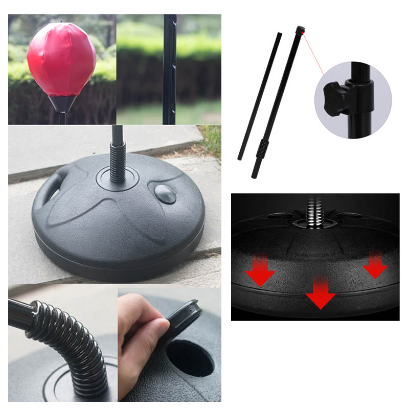 Pera Box con Base Altura Ajustable Pera de Boxeo para Entrenamiento Box con Guantes!!