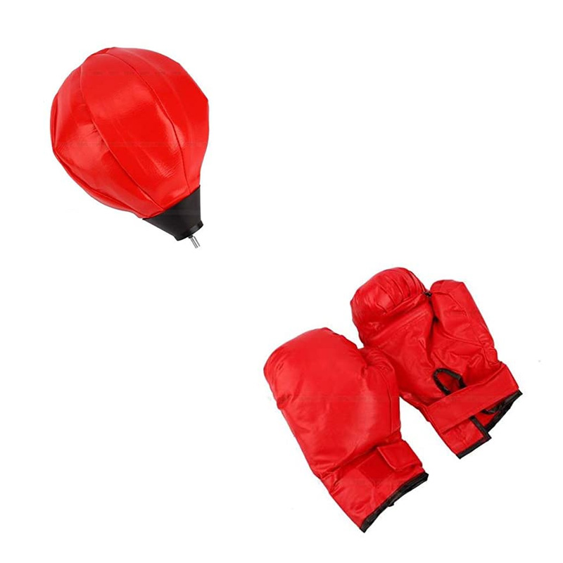 Pera Box con Base Altura Ajustable Pera de Boxeo para Entrenamiento Box con Guantes!!