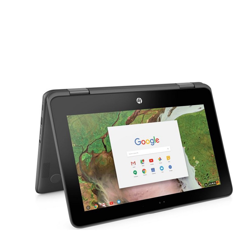 Laptop HP Chromebook X360 11 G1 EE- 11.6"-Intel Celeron N3350- 4GB Ram 32GB SSD-S.O. Chromebook-Con Cámara-TOUCH SCREEN- Equipo Clase A, Reacondicionado