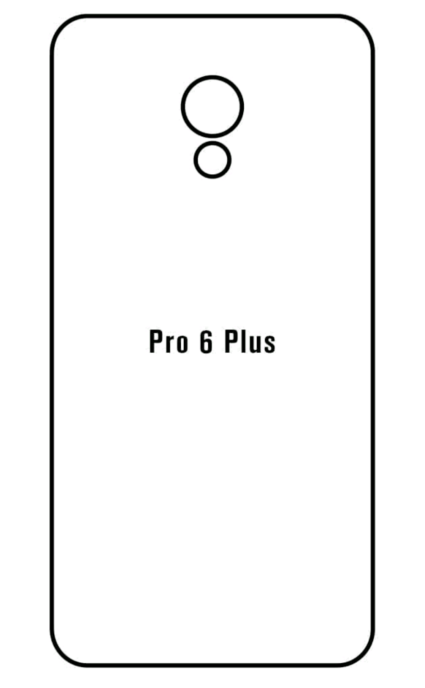 Jeco 99F Kit de Mica Hidrogel AZUL Frontal+Trasera MEIZU PRO 6 PLUS