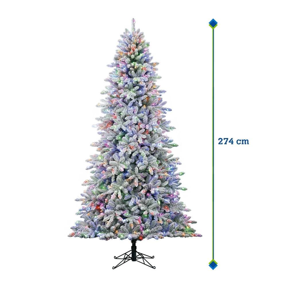 Arbol de Navidad Artificial Member's Mark Platinum de 2.74 m