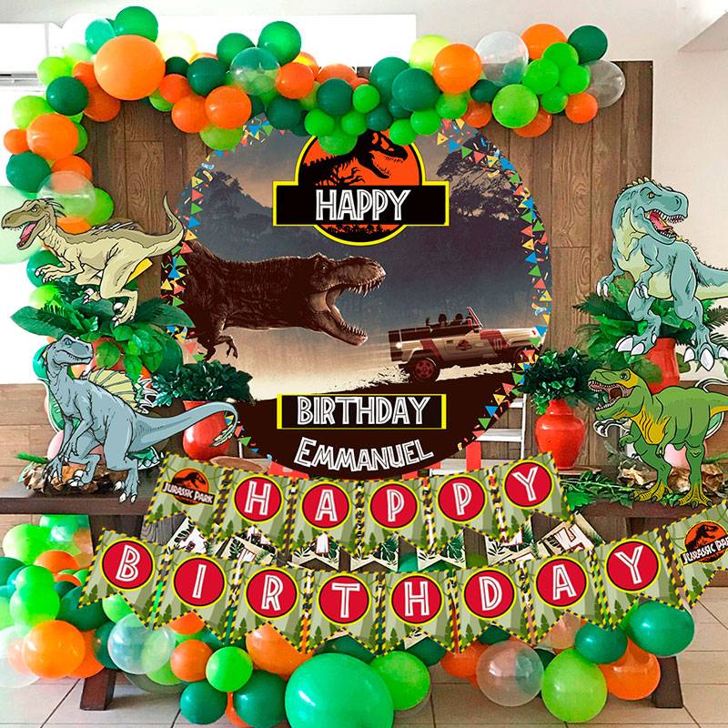 KIT DECORACIÓN JURASSIC PARK