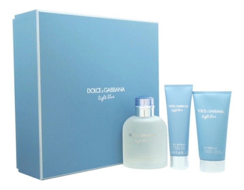 Set Perfume Dolce & Gabbana Light Blue Eau De Toilette 125ml