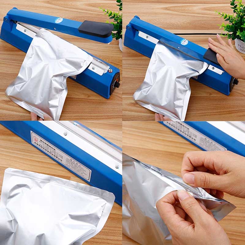 Maquina Selladora Térmica Selladora Bolsas Manuales de  30cm + Regalo 1 Mini Selladora Portátil 