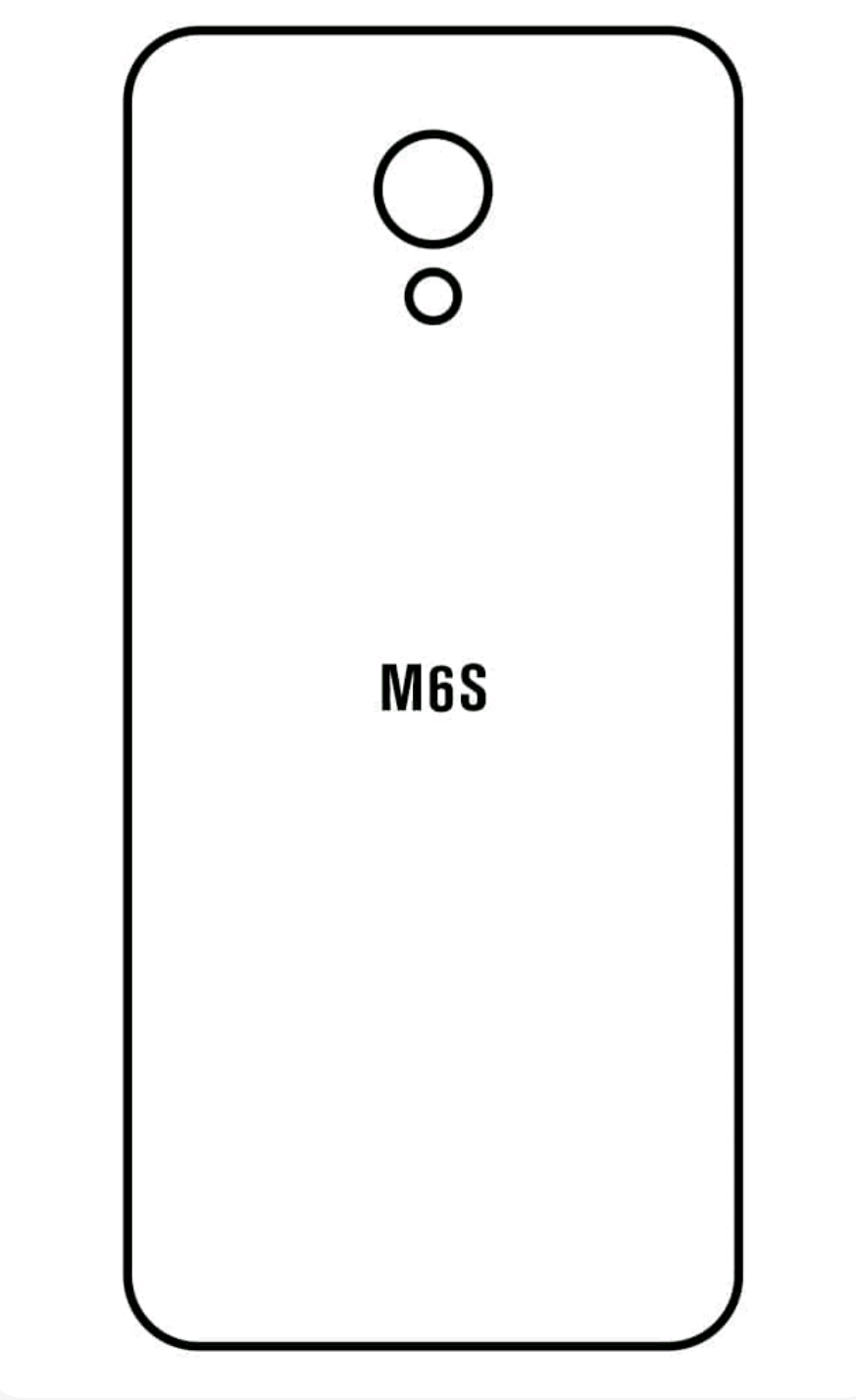 Jeco 99F Kit de Mica Hidrogel AZUL Frontal+Trasera MEIZU M6S