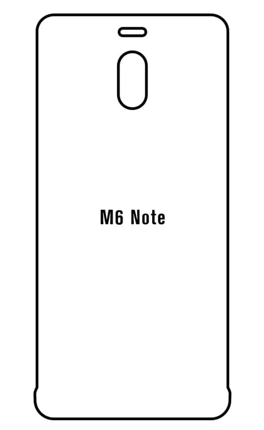 Jeco 99F Kit de Mica Hidrogel AZUL Frontal+Trasera MEIZU M6 NOTE