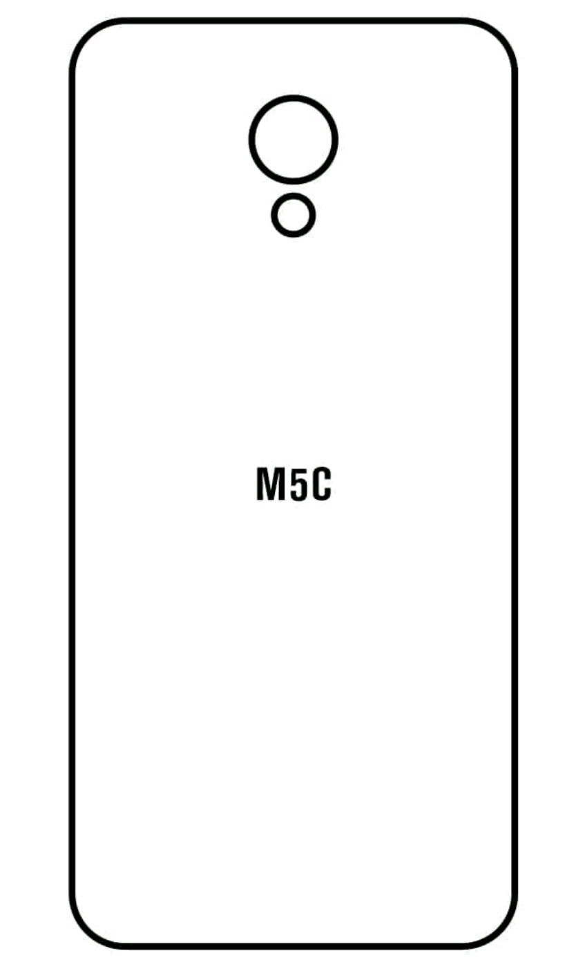 Jeco 99F Kit de Mica Hidrogel AZUL Frontal+Trasera MEIZU M5C