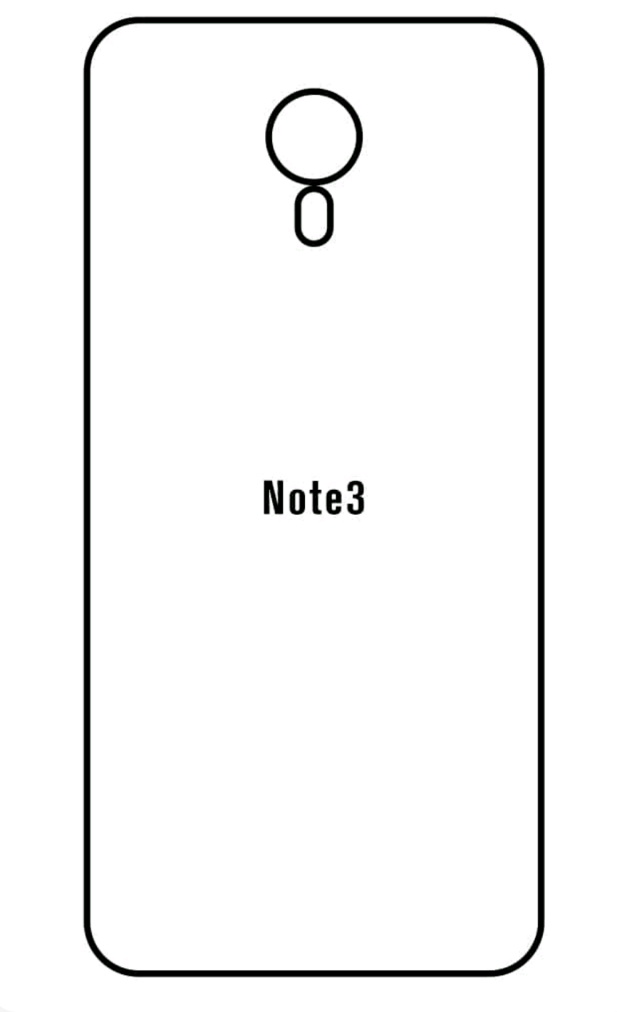 Jeco 99F Kit de Mica Hidrogel AZUL Frontal+Trasera MEIZU M3 NOTE (NOTE 3)