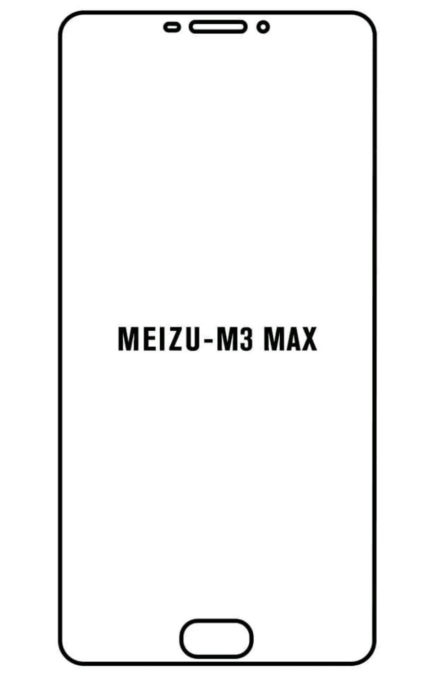 Jeco 99F Kit de Mica Hidrogel AZUL Frontal+Trasera MEIZU M3 MAX