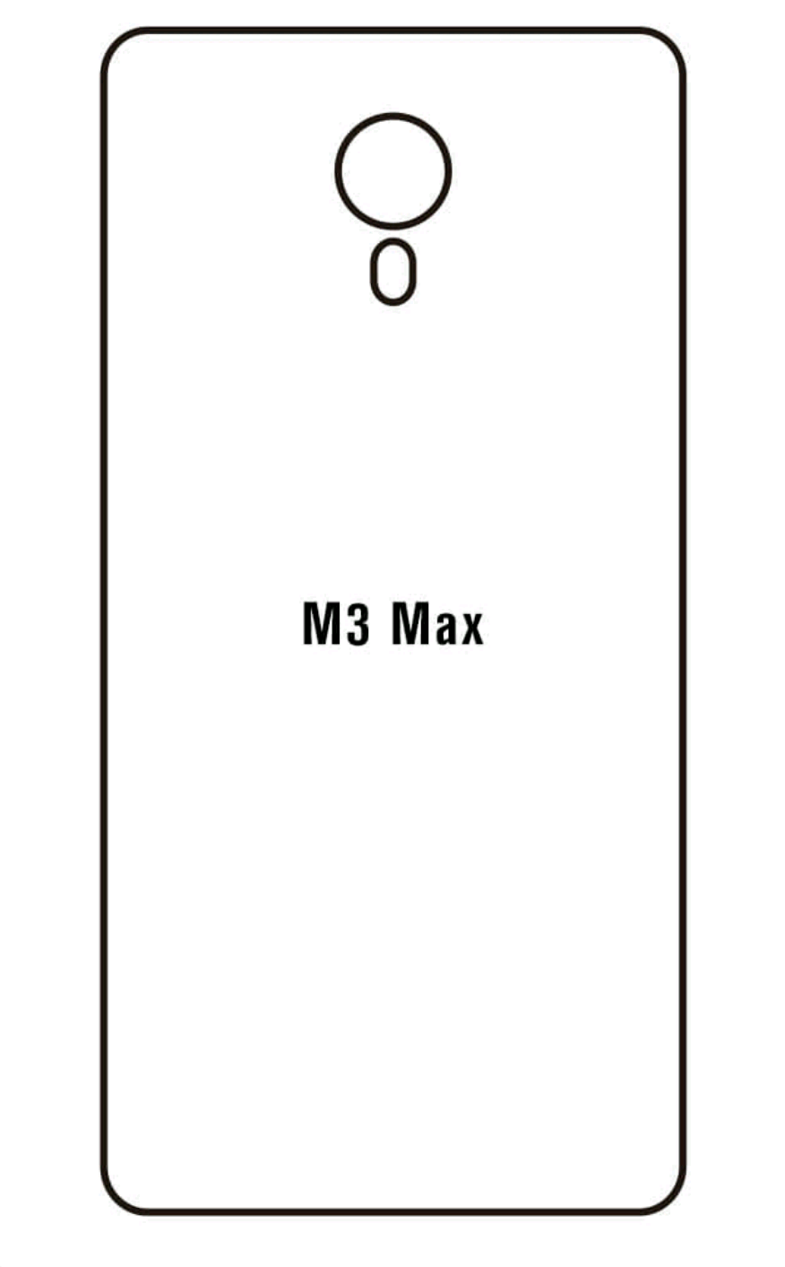 Jeco 99F Kit de Mica Hidrogel AZUL Frontal+Trasera MEIZU M3 MAX