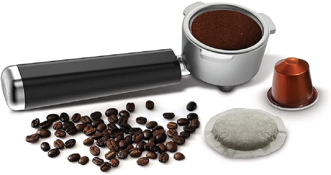 Oster, Cafetera para Expreso y Capuccino, Roja, 19 Bar