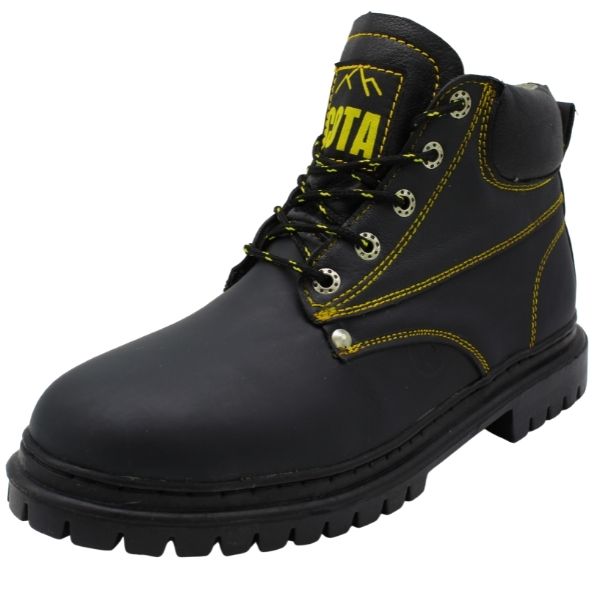 Cota, botas de trabajo hombre, seguridad, zapatos de seguridad hombre, botas de seguridad hombre, botas hombre calzado, botas de seguridad industriales, botas de trabajo hombre color negro