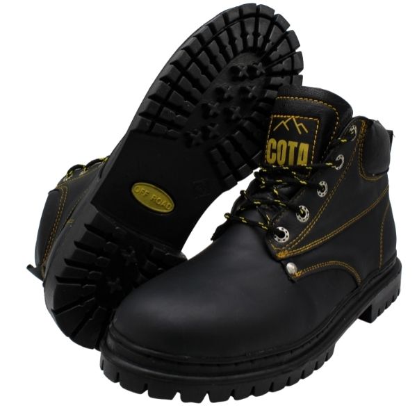 Cota, botas de trabajo hombre, seguridad, zapatos de seguridad hombre, botas de seguridad hombre, botas hombre calzado, botas de seguridad industriales, botas de trabajo hombre color negro