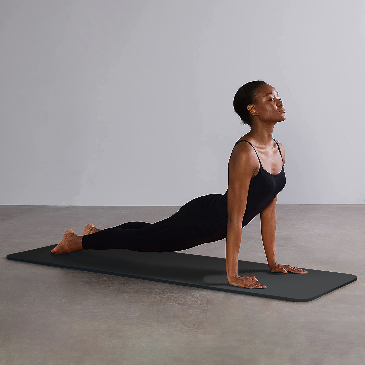 Yoga Mat / Esterilla de yoga Grosor 10mm Negro