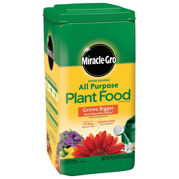 Fertilizante para plantas Miracle Gro 5 libras