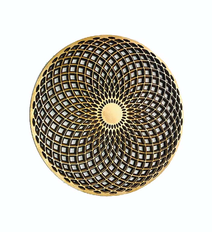 Geometría Sagrada Torus Yantra (Dorado)