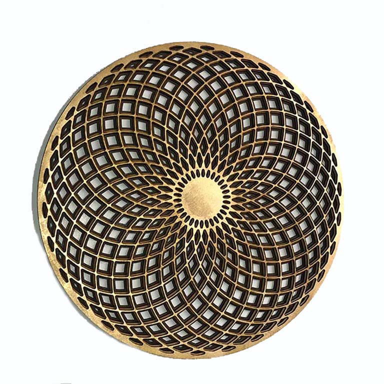 Geometría Sagrada Torus Yantra (Dorado)