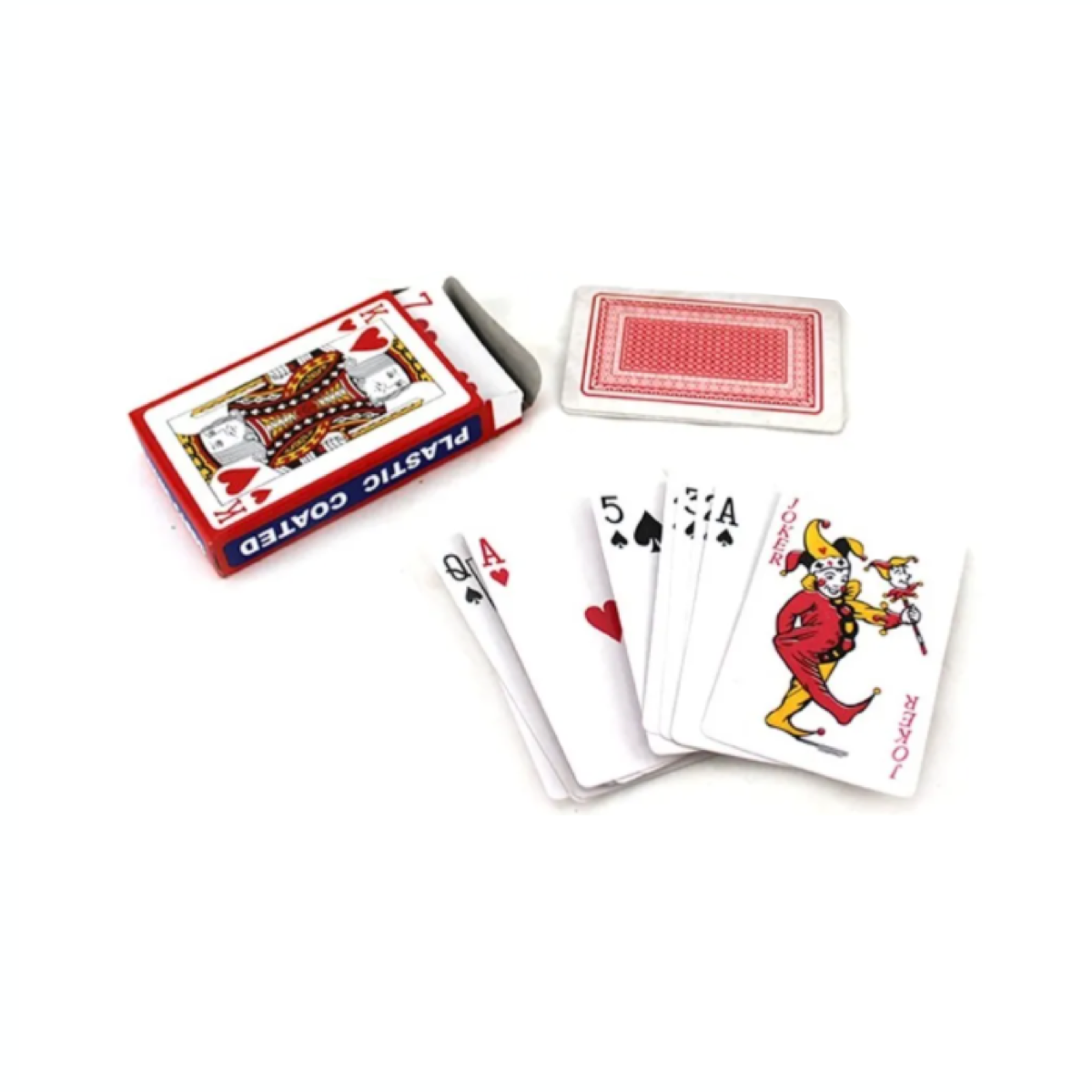 Baraja Americana Cartas Poker Económica 10 Juegos Cartón Plastificado