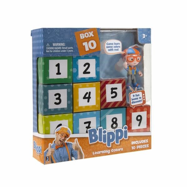Blippi surprise boxes learning colors Blippi cajas sorpresa colores de ...