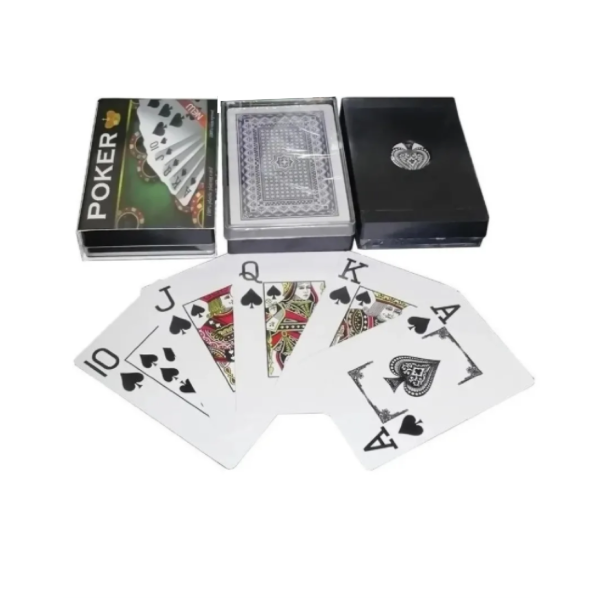 Juego Baraja Póker 100% Plástico Naipes Cartas Americanas