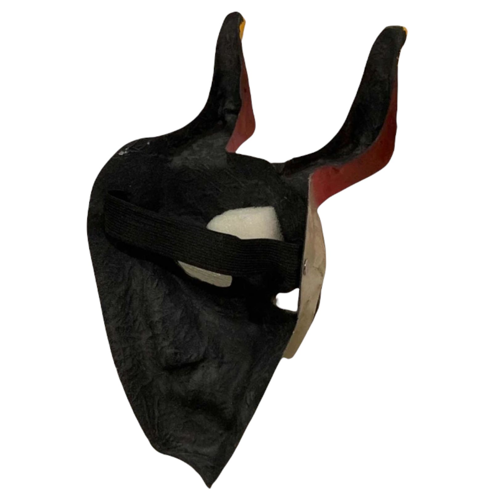 Mascara Free Fire Samurai Cuernos Fibra De Vidrio Halloween MD2 Cosplay Evento Fiesta Unitalla