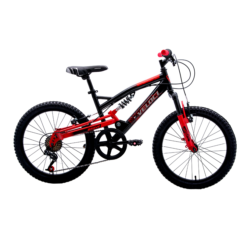 Bicicleta Veloci Brave Rodada 20 Negro