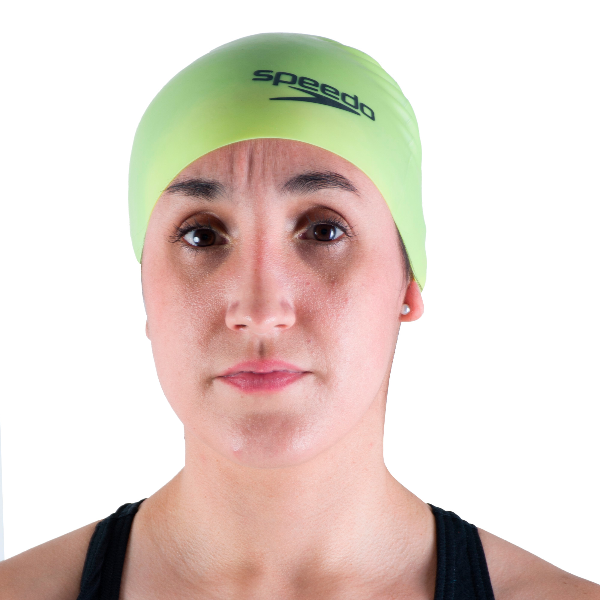 Gorra SPEEDO Unisex ELASTOMERIC SOLID Blanco