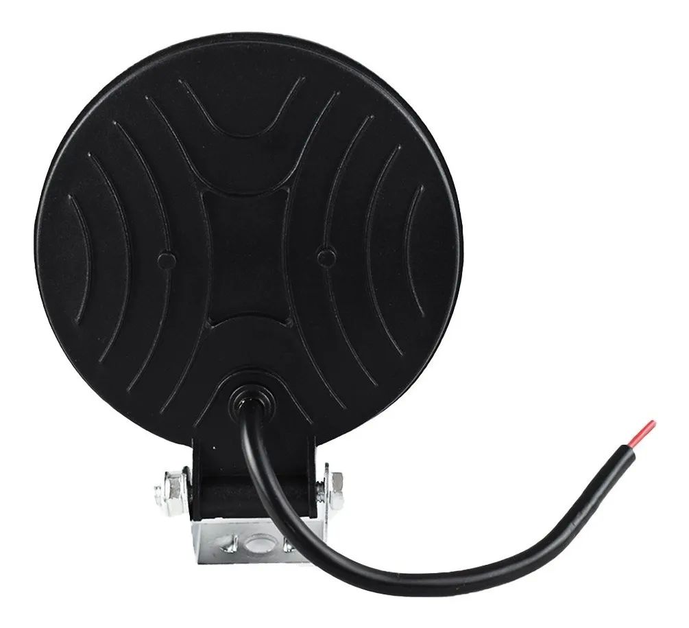 Faros 9 Hiper Led Redondo Auxiliar Luz Fija y Estrobo 2 piezas