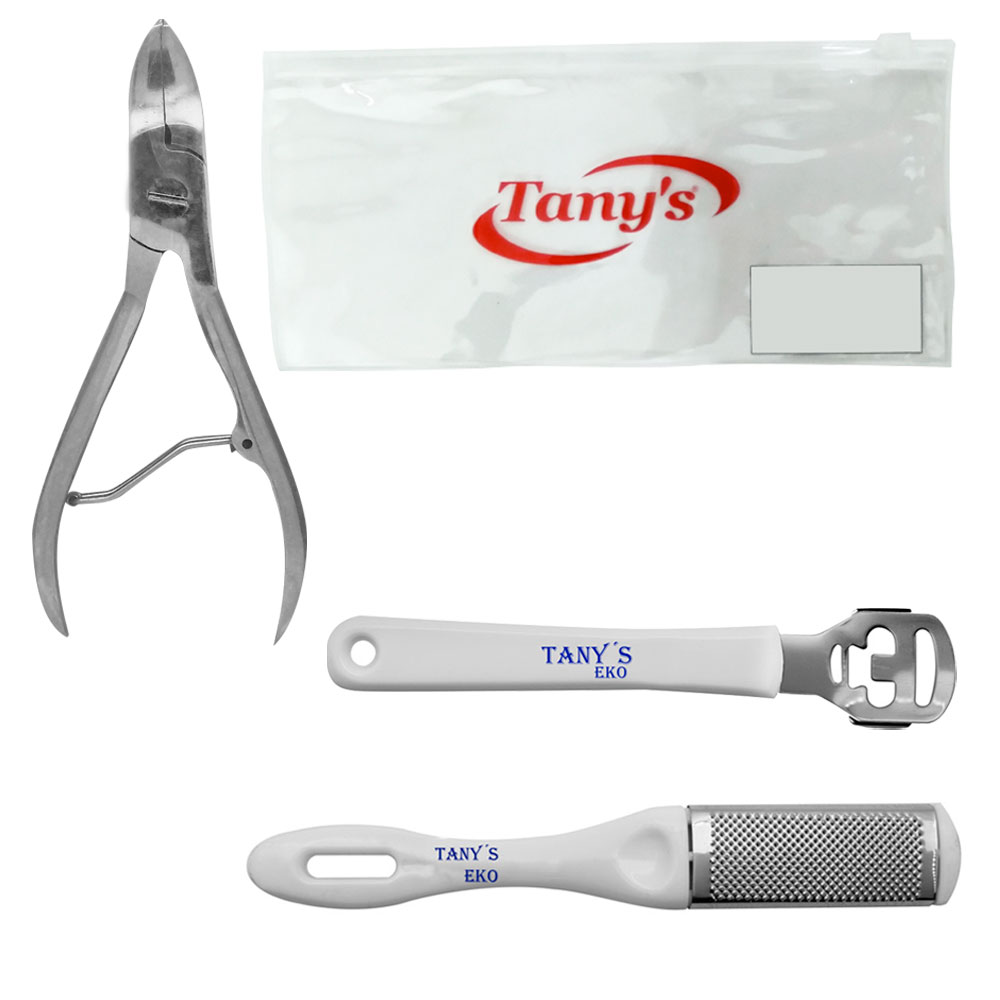Tanys Set Para Pedicura(corta Callos, Alicata, Escofina)