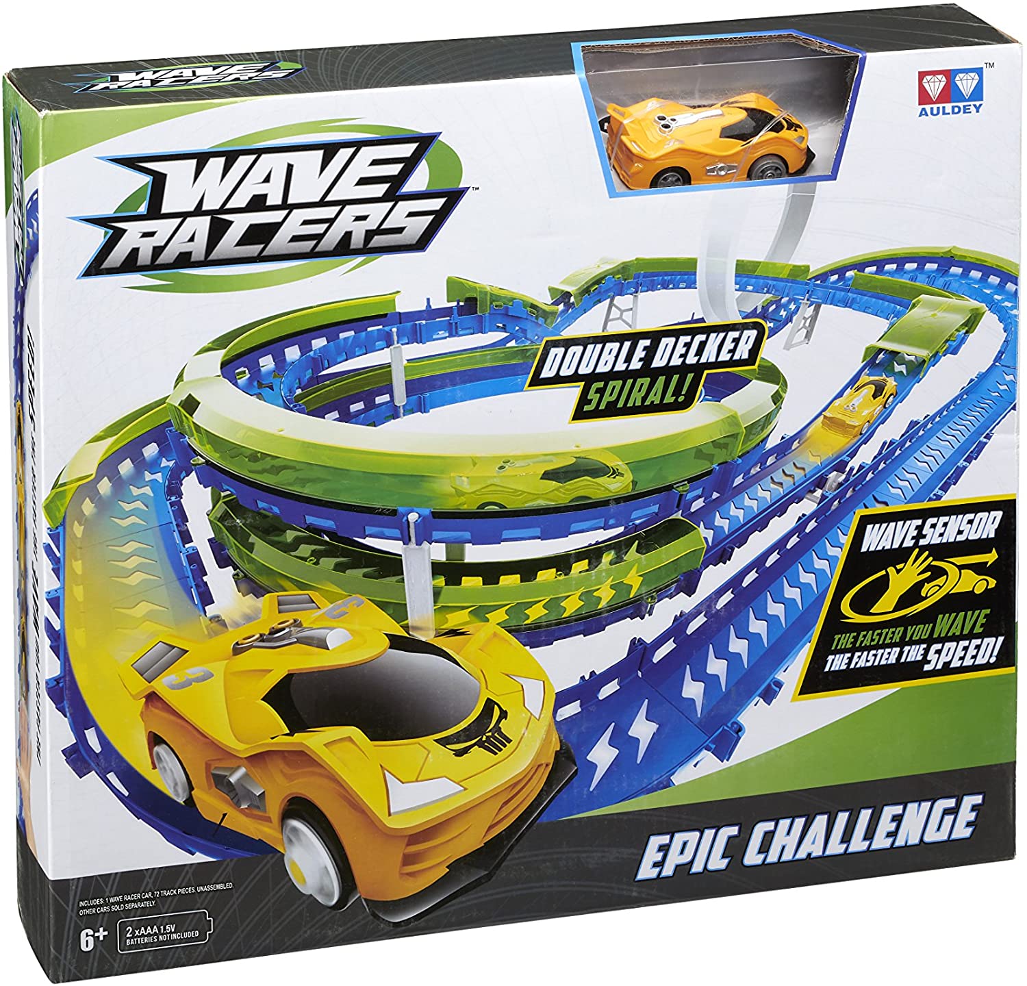 Pista Wave Racers Epic Challenge Doble Espiral