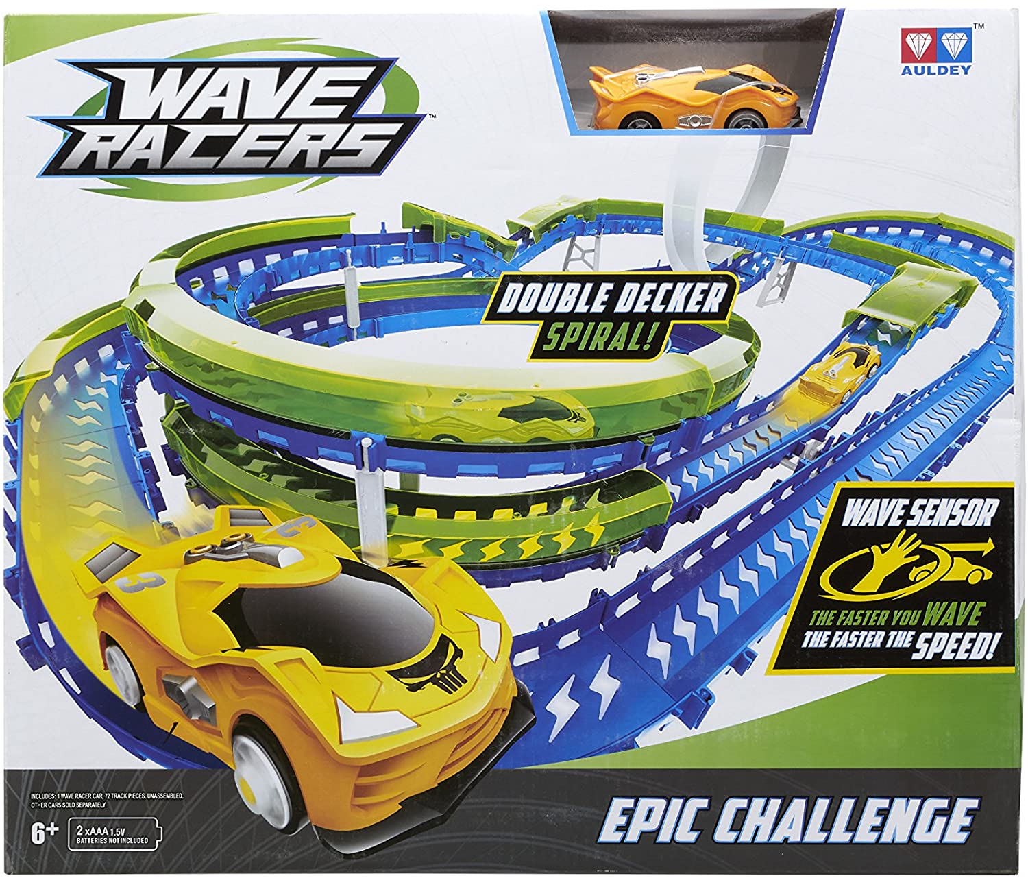 Pista Wave Racers Epic Challenge Doble Espiral