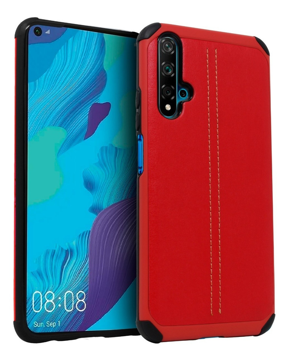 Funda Case TPU Tipo Piel Para Huawei Nova 5t Yal-l21 State22