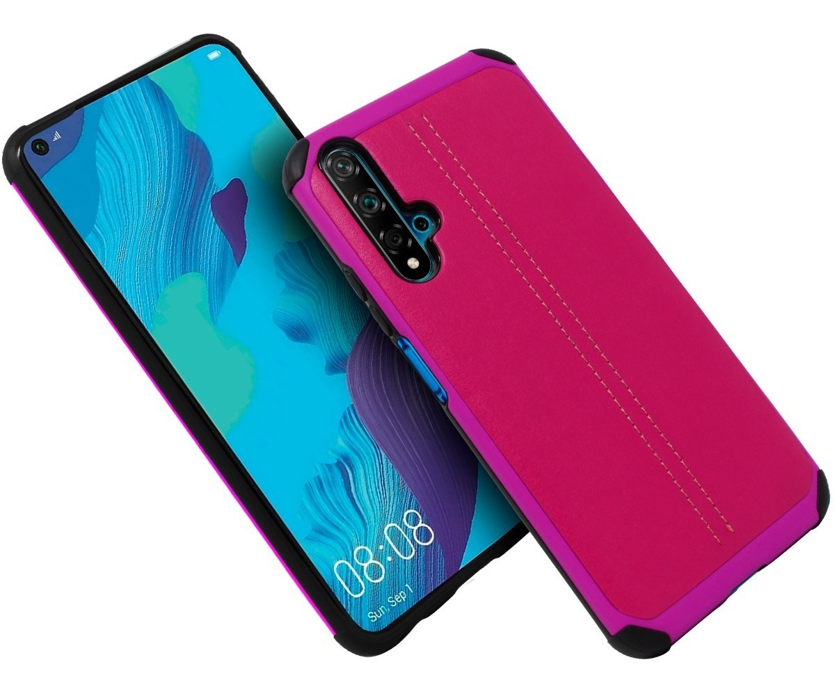 Funda Case TPU Tipo Piel Para Huawei Nova 5t Yal-l21 State22
