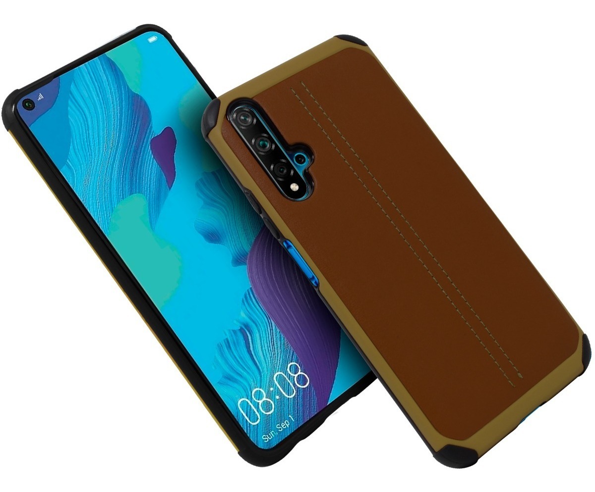 Funda Case TPU Tipo Piel Para Huawei Nova 5t Yal-l21 State22