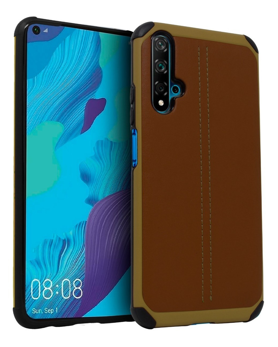 Funda Case TPU Tipo Piel Para Huawei Nova 5t Yal-l21 State22